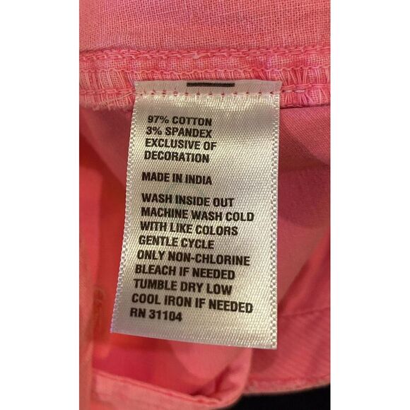 Crown & Ivy Carolina Shorts 5 in inseam, Stretch Sz 12, NWT - Picture 9 of 9